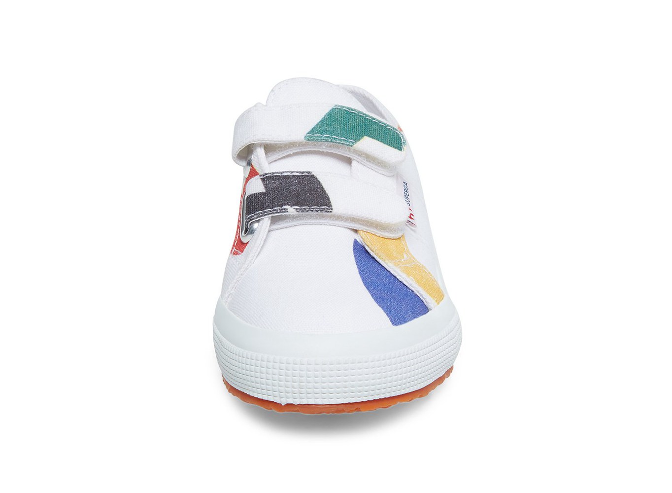 Tenis Infantil Branco - Superga 2750 Cotjstrap Fancolorfigures - OSMBH-2718